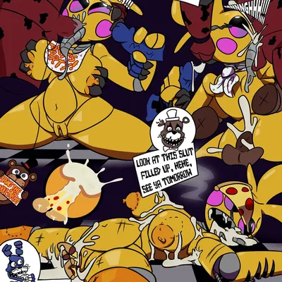 nightmare bonnie (fnaf), nightmare foxy (fnaf), nightmare freddy (fnaf) (five nights at freddy's, five nights at freddy's 2) created by bav