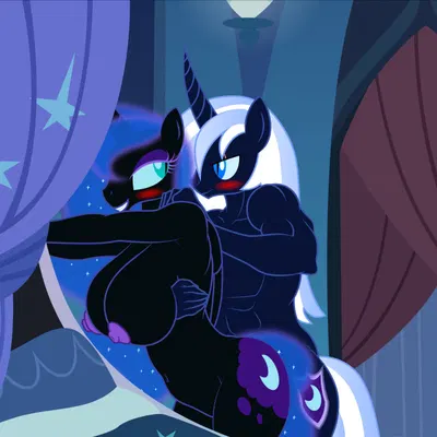 nightmare moon (mlp) (friendship is magic, hasbro) created by danielssj