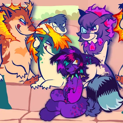 nintendo, piper perri surrounded created by freakfluff