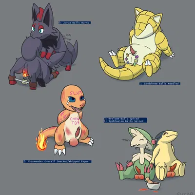 nintendo, pokemon created by fuzzo