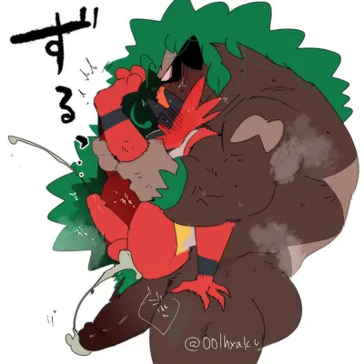 nintendo, pokemon created by hyaku (artist)