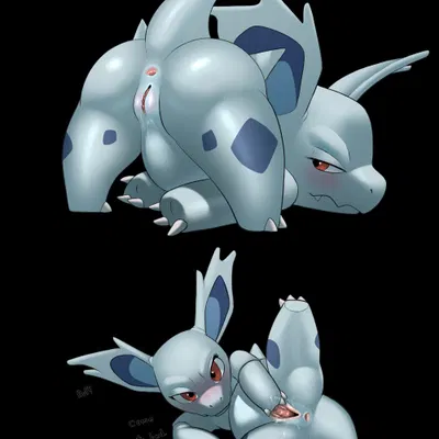 nintendo, pokemon created by tush (artist)