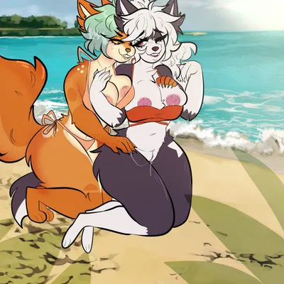 nora (aaron masher), stephanie (aaron masher) created by tsunkiwi (artist)