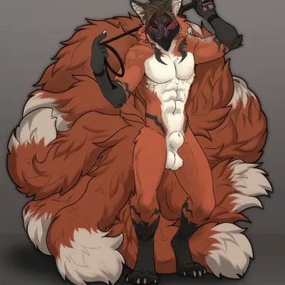 octo the kitsune created by zempy3