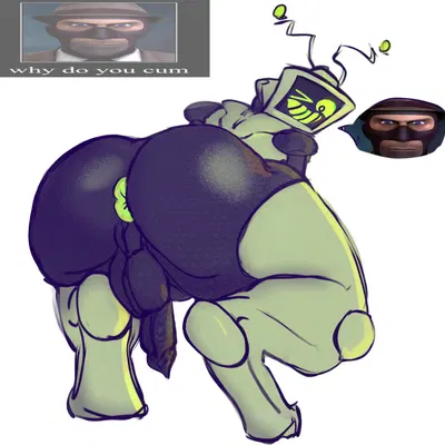 omegatronic, spy (team fortress 2) (team fortress 2, valve) created by pyro sd