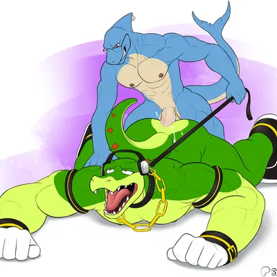 onix (onixhope), vector the crocodile (sega, sonic the hedgehog (series)) created by spelunker sal