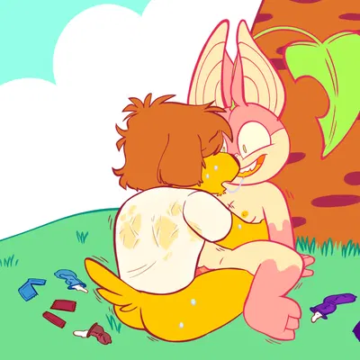 peachykeen (batshaped), pepper (batshaped) (hello from halo head) created by sexylinguini