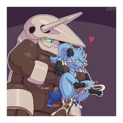 phos (phosaggro), reed (dreeda) (nintendo, pokemon) created by phosaggro