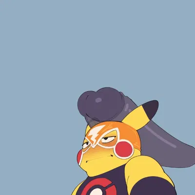 pikachu libre (nintendo, pokemon) created by unsavoryimpcat