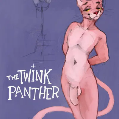 pink panther created by banoncat