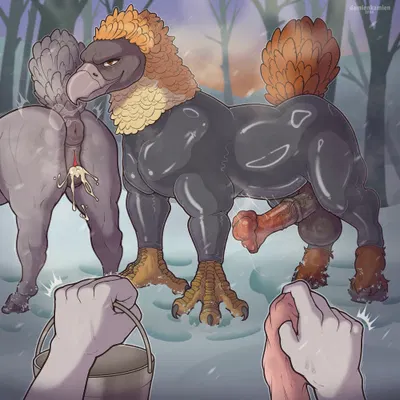 pirate eagle (european mythology, greek mythology) created by damienkamien