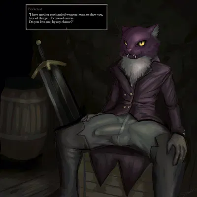 pocketcat (fear & hunger) (fear and hunger) created by hazed01