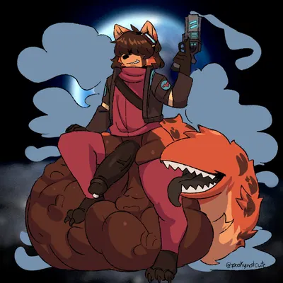 poink (moodymustelid) created by spookynotcute