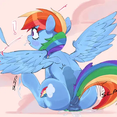 rainbow dash (mlp) (friendship is magic, hasbro) created by magnetstuff