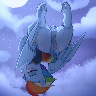 rainbow dash (mlp) (friendship is magic, hasbro) created by welost