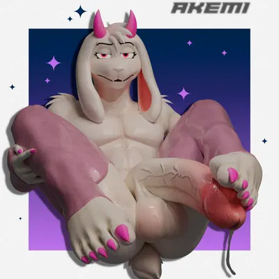 ralsei (deltarune, undertale (series)) created by melongoat3d