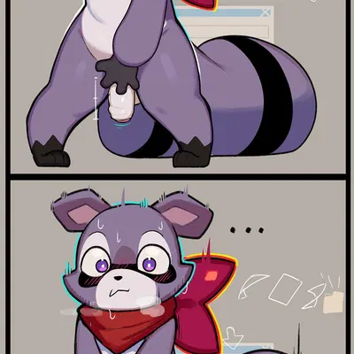 rambley raccoon (indigo park) created by kyurisawa