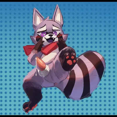 rambley raccoon (indigo park) created by supechips