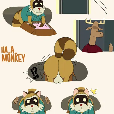 rascal (robot dreams) (robot dreams) created by ha a monkey