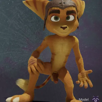 ratchet (ratchet and clank) (ratchet and clank, sony corporation) created by rasterraccoon