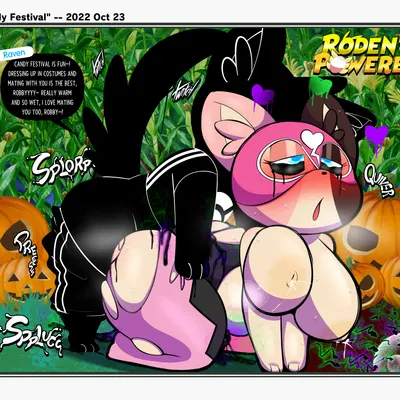 raven (rodent powered), robin (rodent powered) (halloween, nintendo) created by softestpuffss