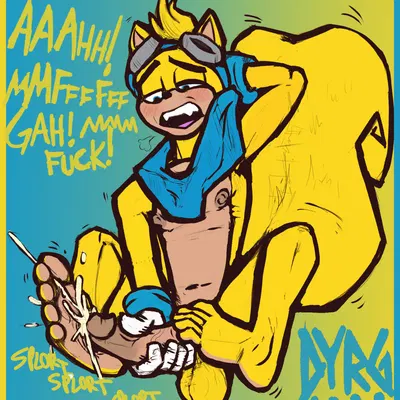 ray the flying squirrel (sega, sonic the hedgehog (series)) created by lazertooth