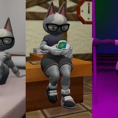 raymond (animal crossing) (animal crossing, nintendo) created by dawggreen