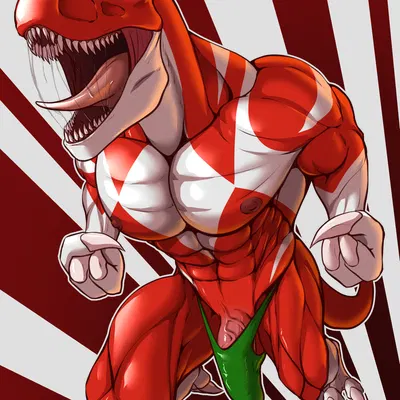 red ranger (mighty morphin power rangers, power rangers) created by iudicium86