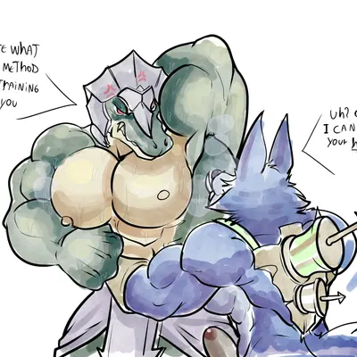 renekton, warwick (lol) (league of legends, mythology) created by pinumontbalou