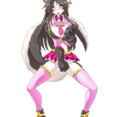 rika (mgratmd) (magical girl rika and the monster dungeon) created by morumotto2234