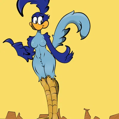 road runner (looney tunes) (looney tunes, warner brothers) created by fogata