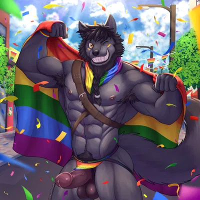 ronin (innovator aegis) (lgbt pride month) created by galletoart