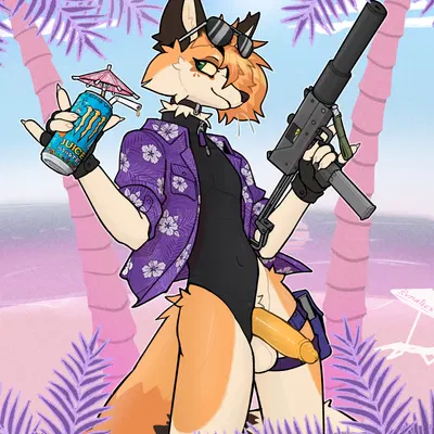 roone (rvnatics) (military armament corporation, monster energy) created by roonefox