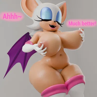 rouge the bat (sega, sonic the hedgehog (series)) created by sekaithereturn