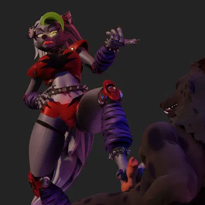 roxanne wolf (five nights at freddy's, five nights at freddy's: security breach) created by criminallyjurassic