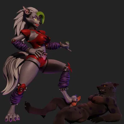 roxanne wolf (five nights at freddy's, five nights at freddy's: security breach) created by criminallyjurassic