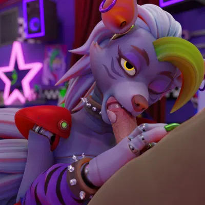 roxanne wolf (five nights at freddy's, five nights at freddy's: security breach) created by witta