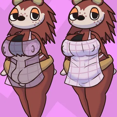 sable able, villager (animal crossing) (animal crossing, nintendo) created by klutzatdusk