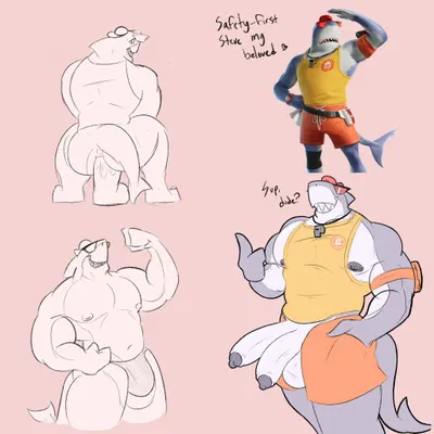 safety first steve (fortnite) (epic games, fortnite) created by kelsdungeon