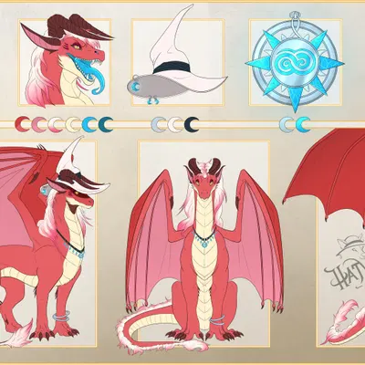 salama the dragonwitch (mythology) created by hatwolf