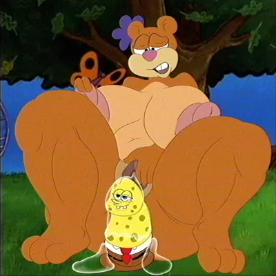 sandy cheeks, spongebob squarepants (character) (nickelodeon, spongebob squarepants) created by possbooty