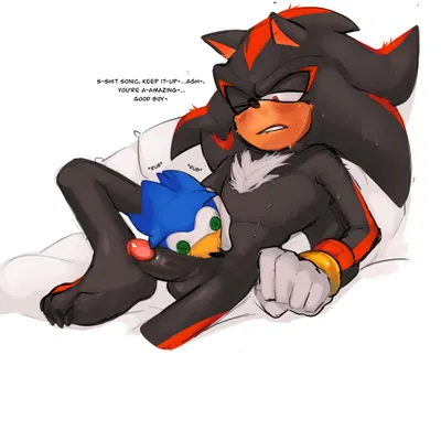 shadow the hedgehog, sonic the hedgehog (sega, sonic the hedgehog (series)) created by mr orange000