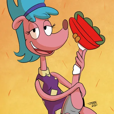 sheila (rocko's modern life) (nickelodeon, rocko's modern life) created by tvma
