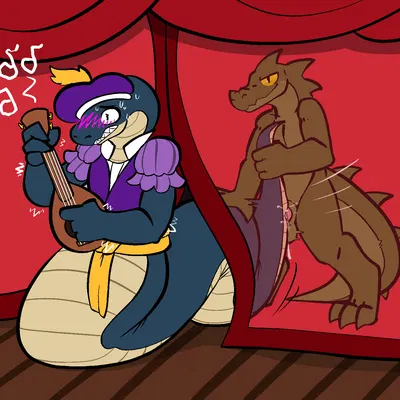 snake bard (wheresmysocks) created by trout (artist)