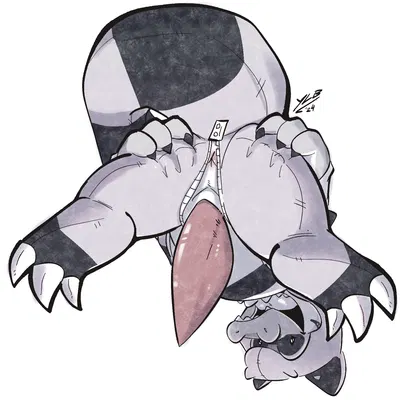 snappy the sandile (kangadriver) (nintendo, pokemon) created by yellowluster