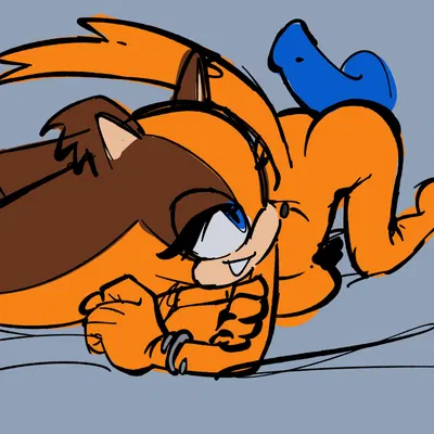 sonic the hedgehog, sticks the jungle badger (sega, sonic boom) created by tighesammy