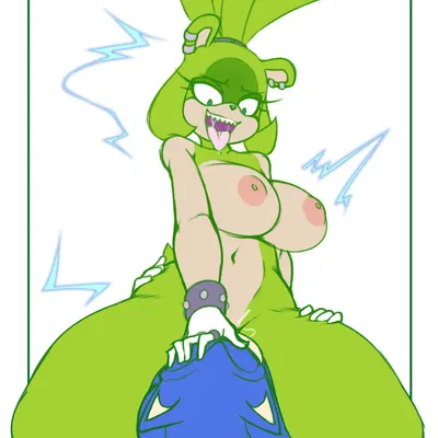 sonic the hedgehog, surge the tenrec (idw publishing, sega) created by biffalo