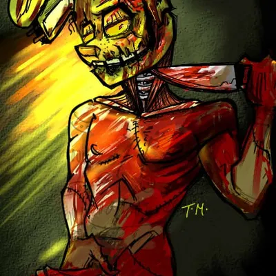 springtrap (fnaf), william afton (fnaf) (five nights at freddy's, five nights at freddy's 3) created by sprinktrap