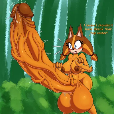 sticks the jungle badger (sega, sonic boom) created by deerboynsfw