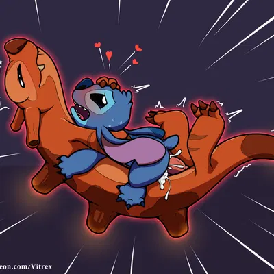 stitch (lilo and stitch), yang (lilo and stitch) (disney, lilo and stitch) created by vitrex